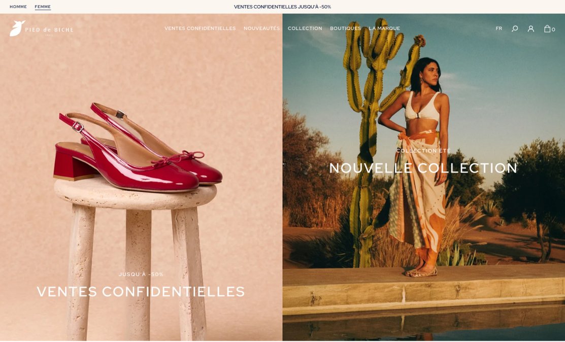 pied de biche x nateev