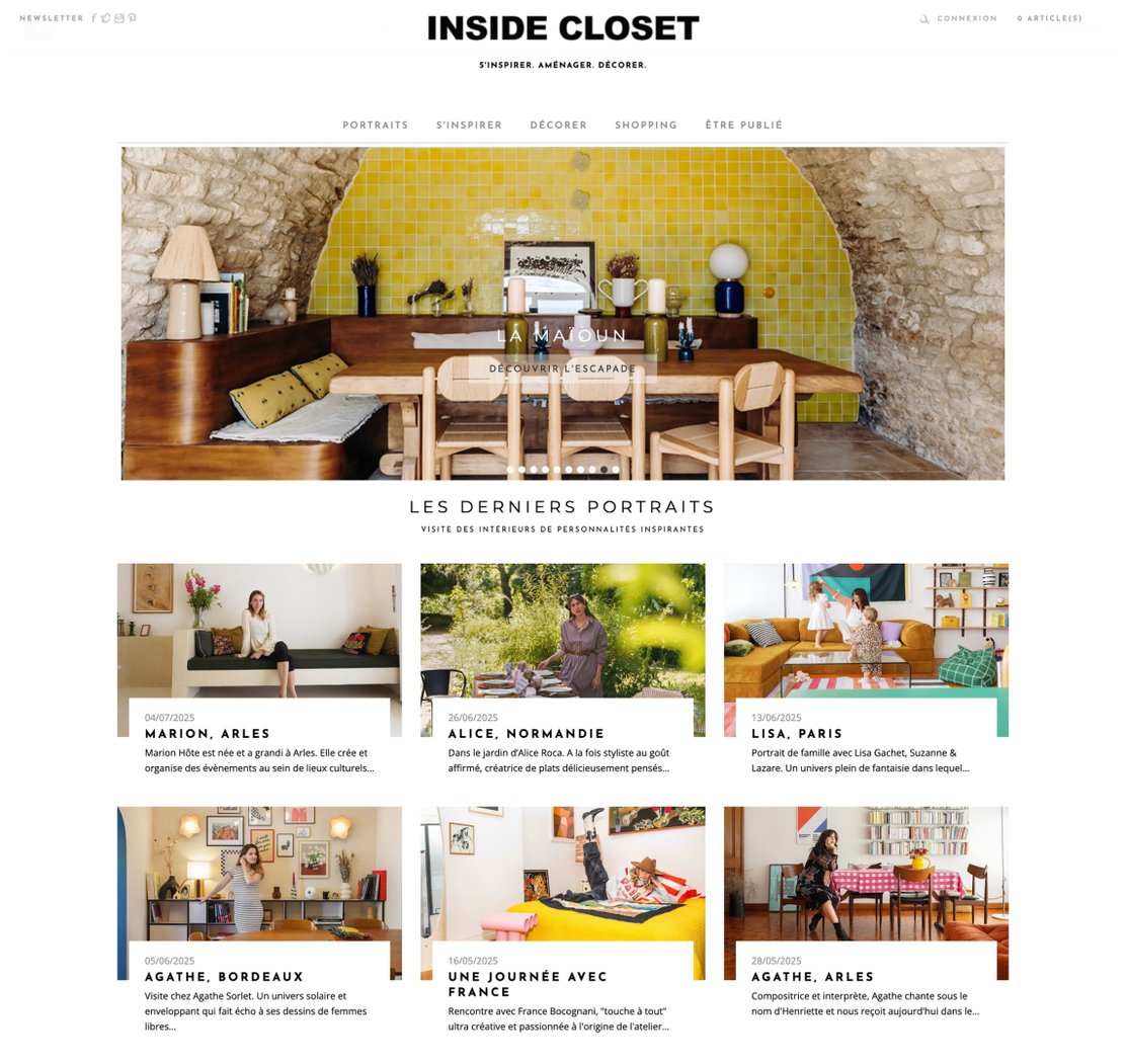 InsideCloset x Nateev