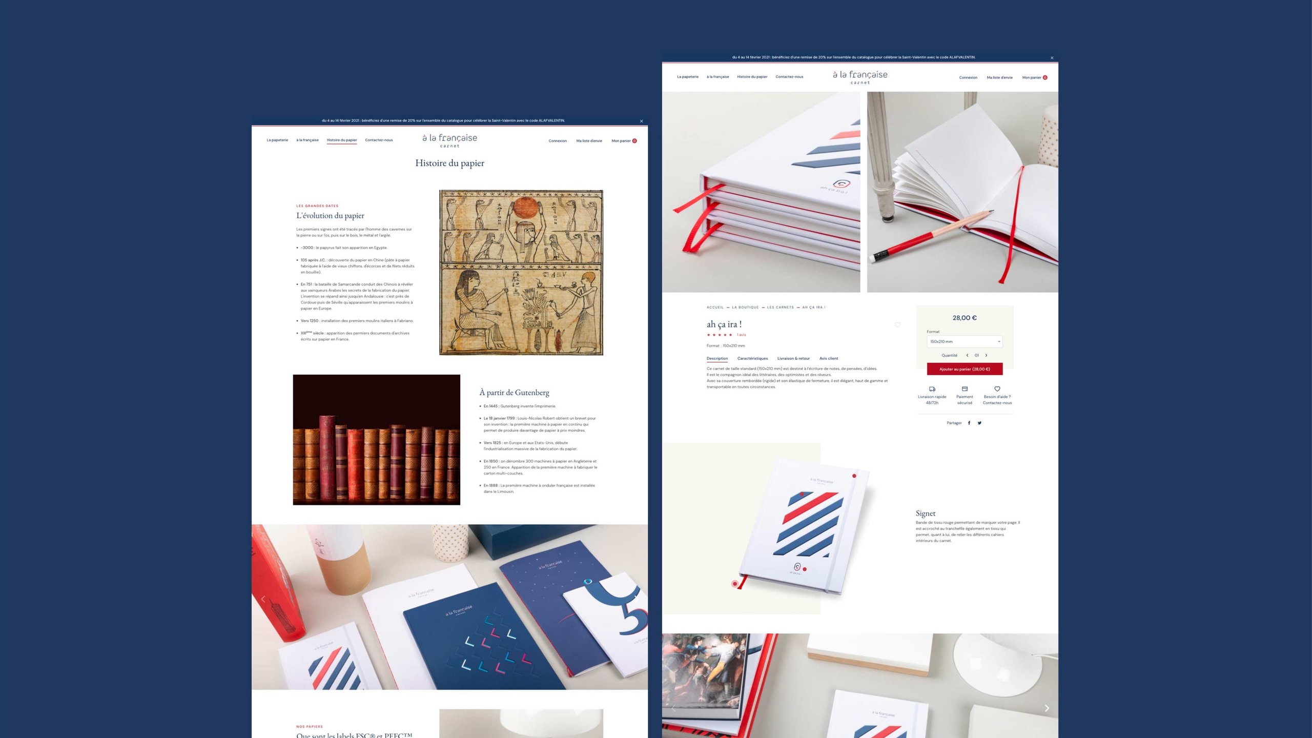 à la française carnet x nateev