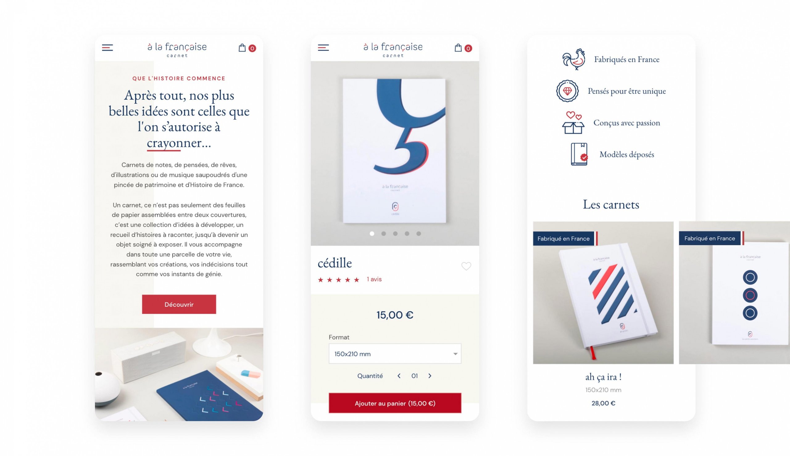 à la française carnet x nateev