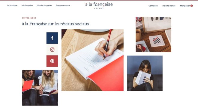 à la française carnet x nateev